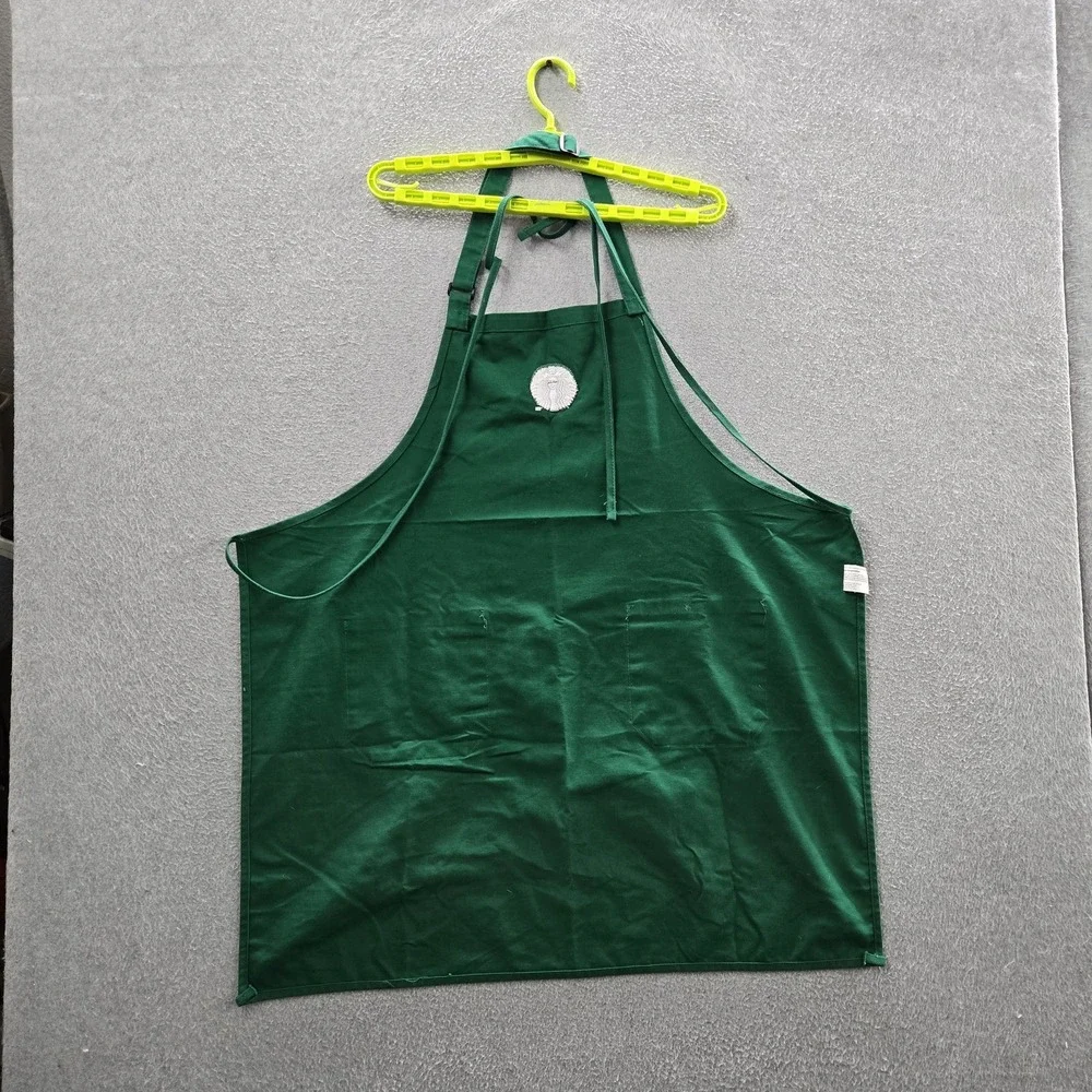 Starbucks Men Apron Green Embroidered Logo‎ Workwear